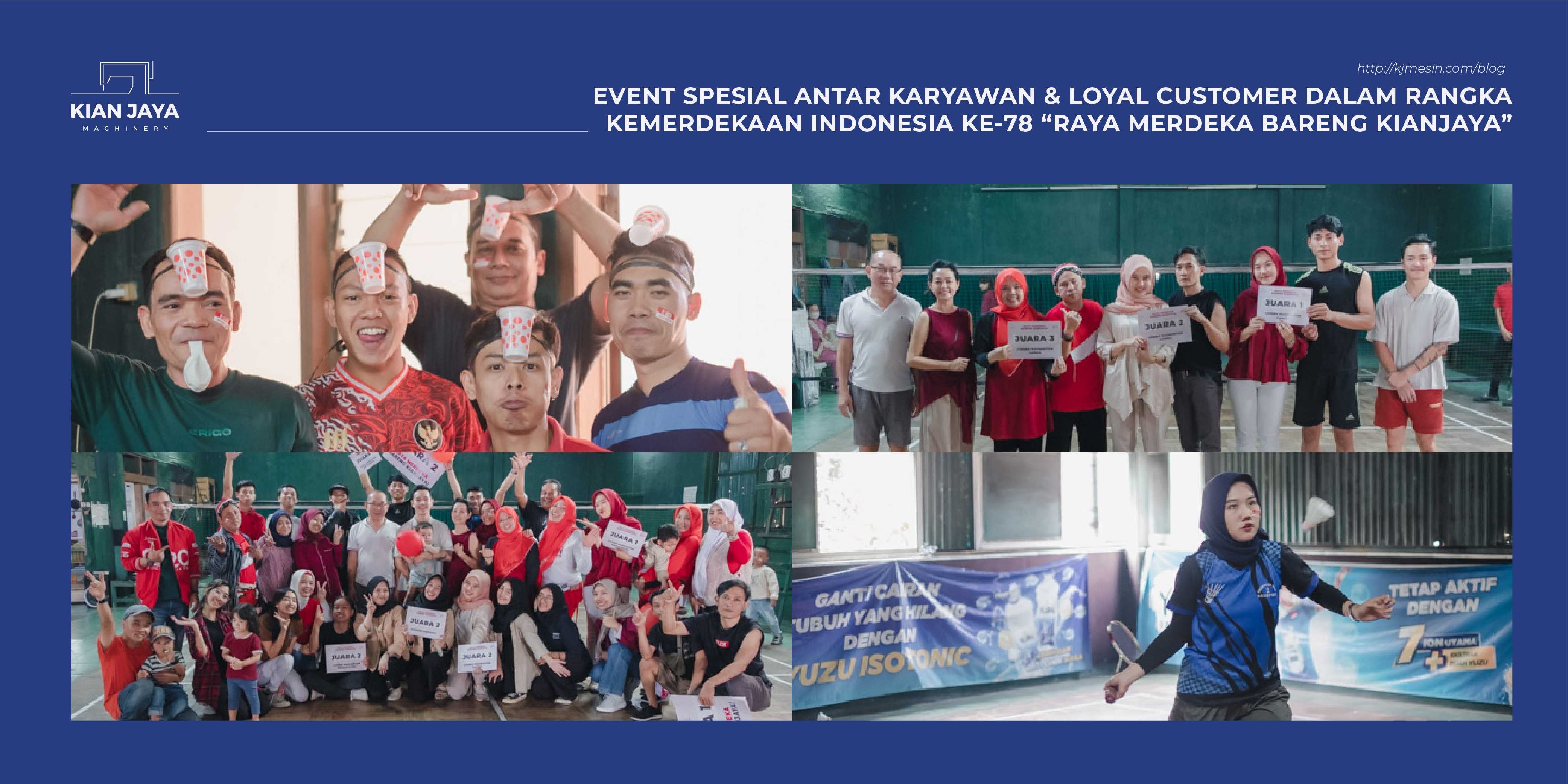 Event Spesial antar Karyawan dan Loyal Customer dalam Rangka Kemerderkaan Indonesia Ke-78 “RAYA Merdeka bareng Kianjaya